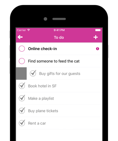 screenshot todo list